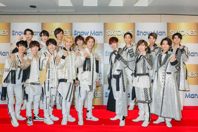 「SixTONES Snow Man」の画像検索結果