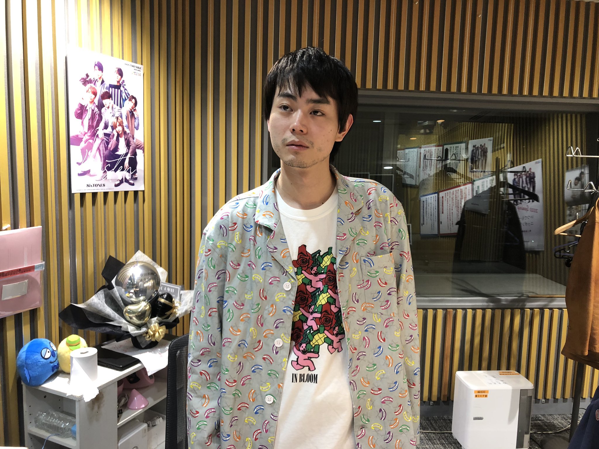nagori 菅田将暉　オールナイトニッポン　パジャマ　セットアップ　ラジオ